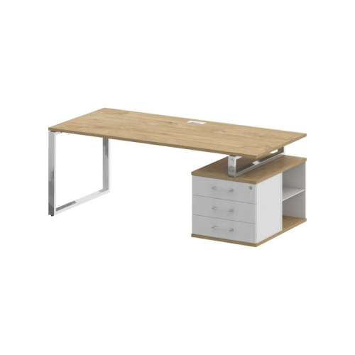 Стол руководителя (С опорной тумбой) Шифт SK.SRT-200 (R)