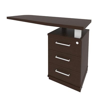 Тумба приставная с топом First KTP-2 (R)