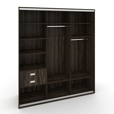 Корпус 3-х секционного шкафа высокого L=2669мм Maris SH.K3-8.1 K5