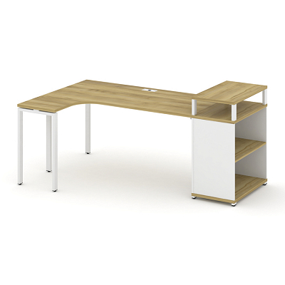 Стол эргономичный с опорным стеллажом Concept CN.SA-204(L)
