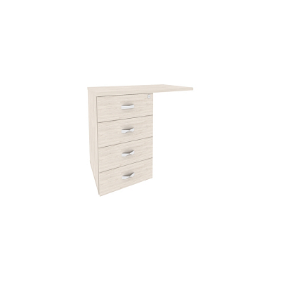 Тумба приставная Оникс директ O.TPU-4 (L/R)