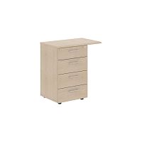 Тумба приставная Вейв WLC-4D.2.A