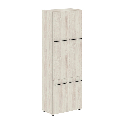 Шкаф с глухими средними и малыми дверьми Лофтис LHC 80.3