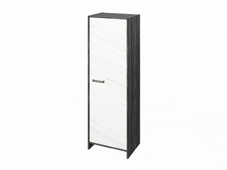 Шкаф для одежды FB-621.G. Древесина Графит/Мрамор Леванто белый