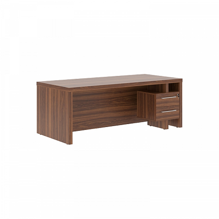 Стол руководителя с тумбой Зенн ZSTD 209H.A (R)