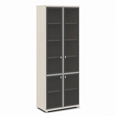 Шкаф со стеклом в алюминиевом профиле V-612