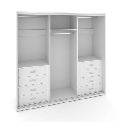 Корпус 3-х секционного шкафа низкого L=2669мм Maris SH.K3-8.2 K5