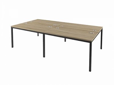 Бенч-система на 4 рабочих места на металлокаркасе Lite IL-51