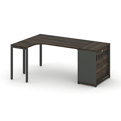 Стол эргономичный с опорным шкафом-купе Concept CN.SA-218(L)