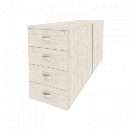 Тумба двойная приставная Onix O.TPO-2.8