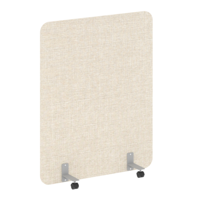 Перегородка на металлических опорах, R-line soft AP.R-120-150