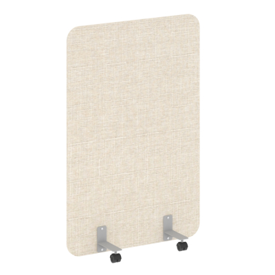 Перегородка на металлических опорах, R-line soft AP.R-100-150