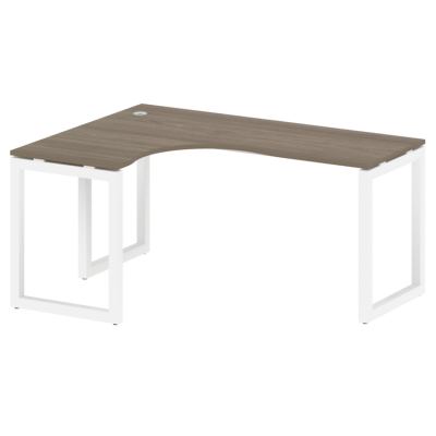 Стол криволинейный левый на О-обр. м/к Metal System Quattro 50БО.СА-4 (L)